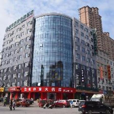 Greentree Inn Zhengzhou Xinzheng City Longhu Town Xiangyun Road Express Hotel Buitenkant foto