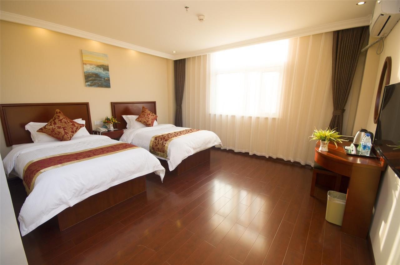 Greentree Inn Zhengzhou Xinzheng City Longhu Town Xiangyun Road Express Hotel Buitenkant foto