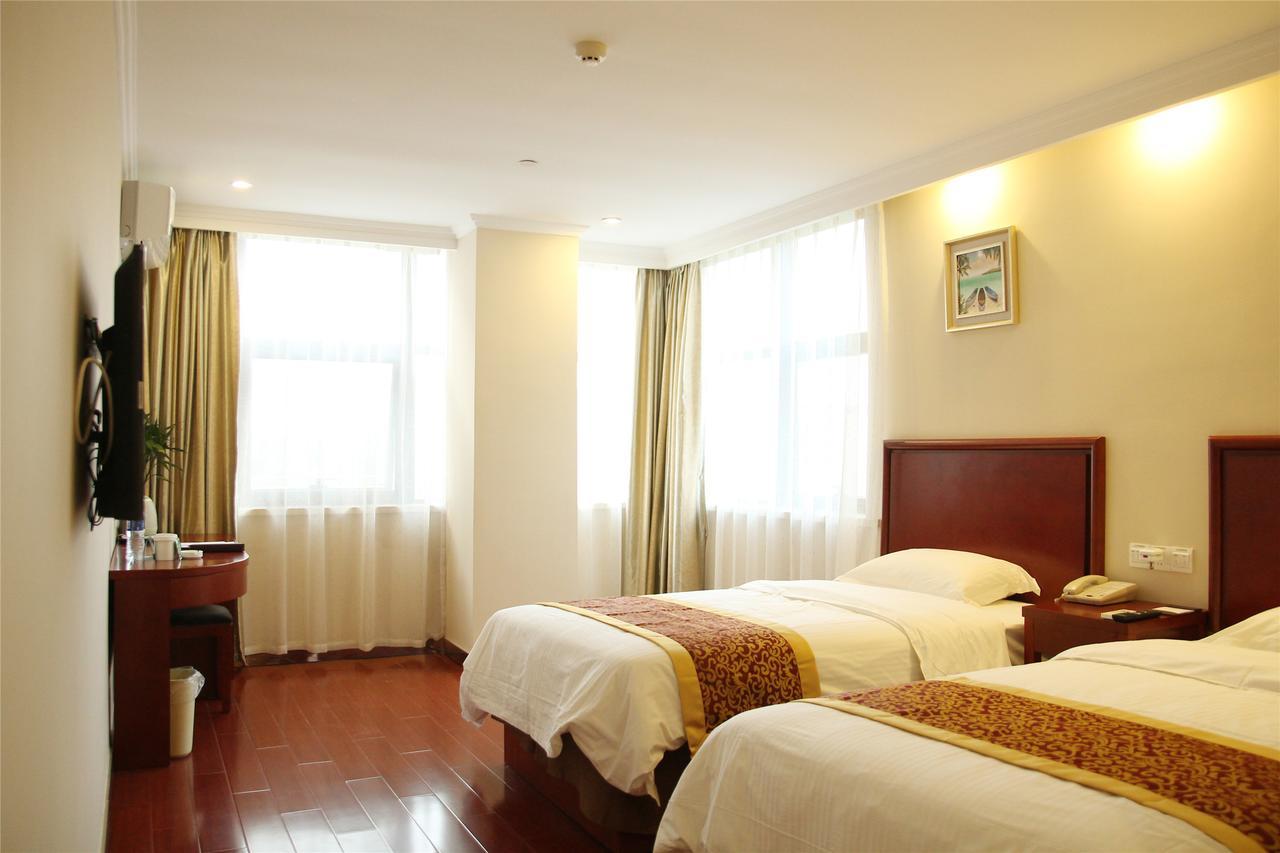 Greentree Inn Zhengzhou Xinzheng City Longhu Town Xiangyun Road Express Hotel Buitenkant foto